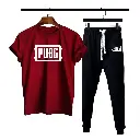 2 pcs Men's PUBG Printed Track Suit.