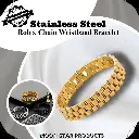 Golden Chain Bracelet - Unisex Stylish Accessory (1pc)