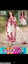 3 pics women's stitched organza Embroidered suit